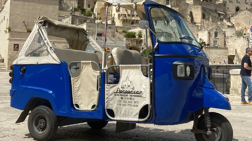 Laboratorio del pane e tour in Apecar
